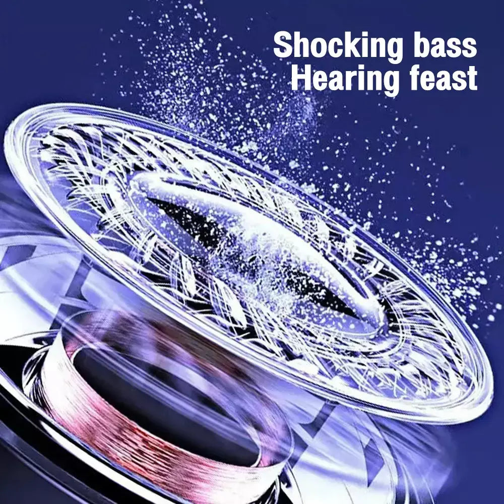 S12 Sem Fio Bluetooth Alto-falantes Potente Portátil Caixa De Som Subwoofer Car Audio Bass MP3 Player Sistema De Som Luzes LED