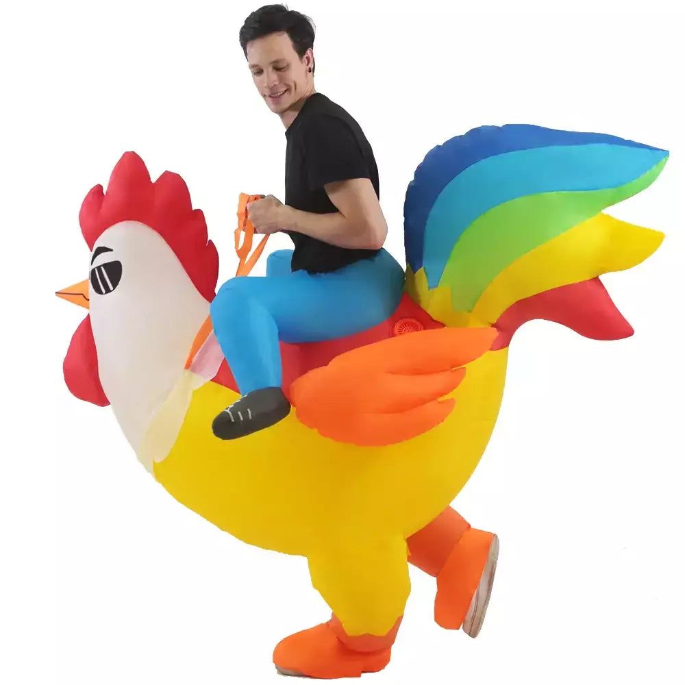 Anime quente dinossauro inflável traje festa trajes da mascote terno disfraz cosplay trajes de halloween para adultos crianças vestido