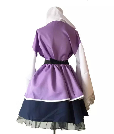 Anime shippuden uzumaki cosplay traje sexo réversão quimono lolita vestido meninas feminino japão estilo vestidos