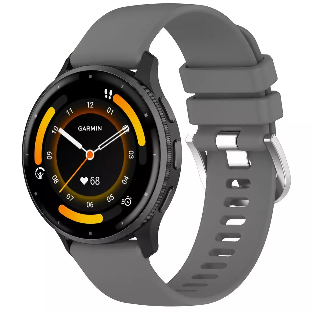 Pulseira de relógio para Garmin Venu 4 41mm 45mm Silicone 18mm 22mm Substituição de pulseira