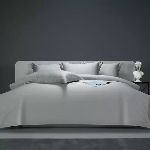 Twin único duplo rainha rei conjunto de cama cor sólida 1000tc algodão egípcio conjunto capa edredão folha lençol fronhas