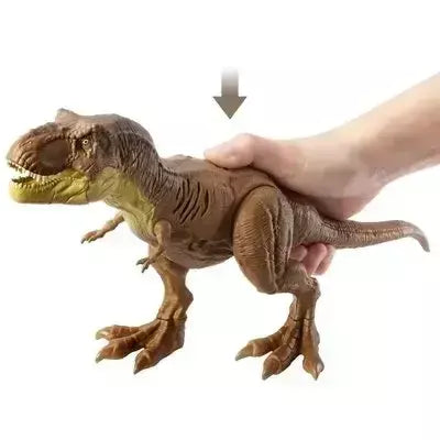 Figura de ação jurássica do dinossauro do mundo para crianças, brinquedos originais para meninos, Tiranossauro Rex, Tiranossauro Rex, Giganotossauro, Figura Anime
