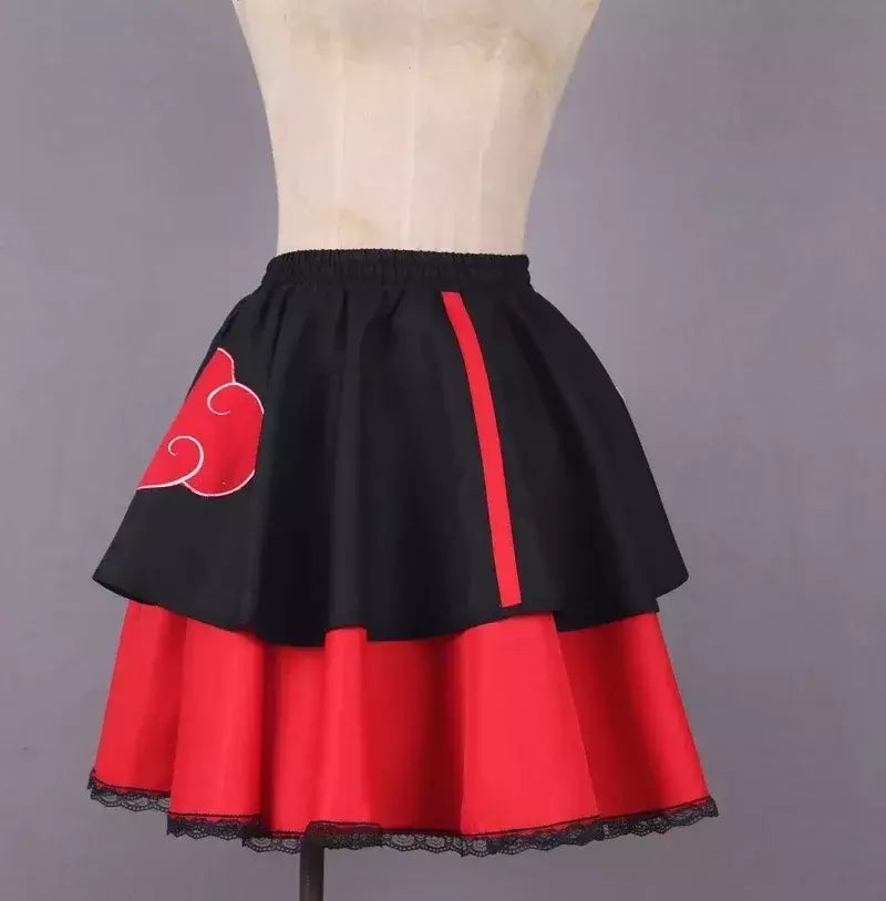 Anime shippuden uzumaki cosplay traje sexo réversão quimono lolita vestido meninas feminino japão estilo vestidos