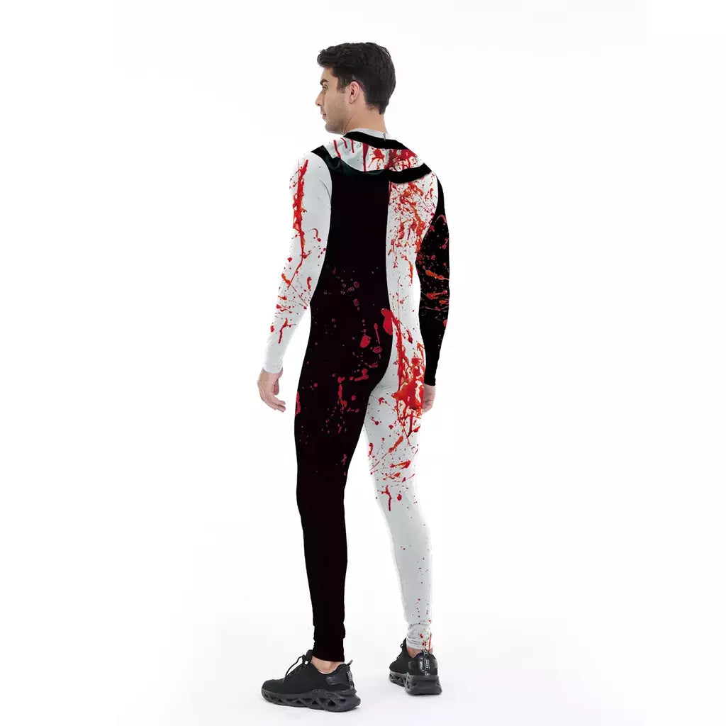 My Secret Art The Clown Cosplay Costume para meninos e meninas, Terrifier 3, Halloween Party Dress, Superhero Costume, Zero Bodysuits