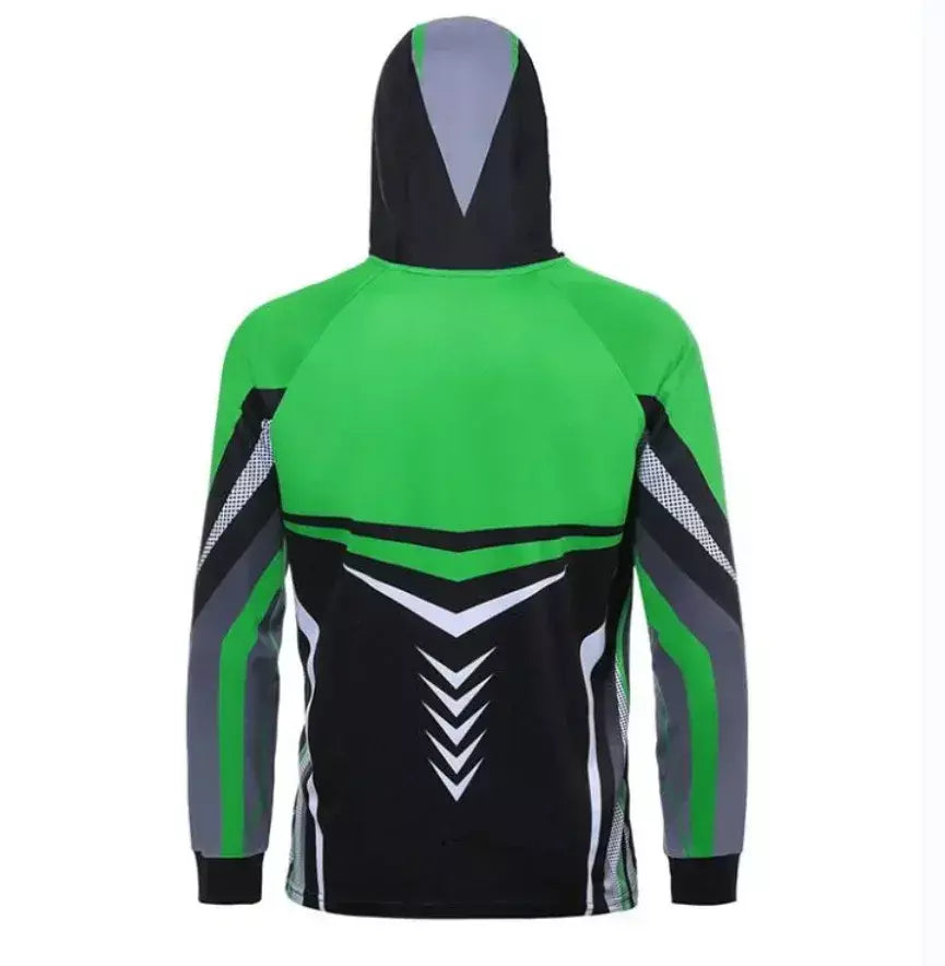 2025 sublimação meio zíper fino ajuste hoodie personalizado venda quente impressão camisa de pesca à prova ultravioleta torneio camisa de pesca
