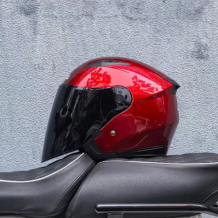 Capacete de motocicleta masculino e feminino quatro estações capacete para motocicleta cascos para moto lente dupla