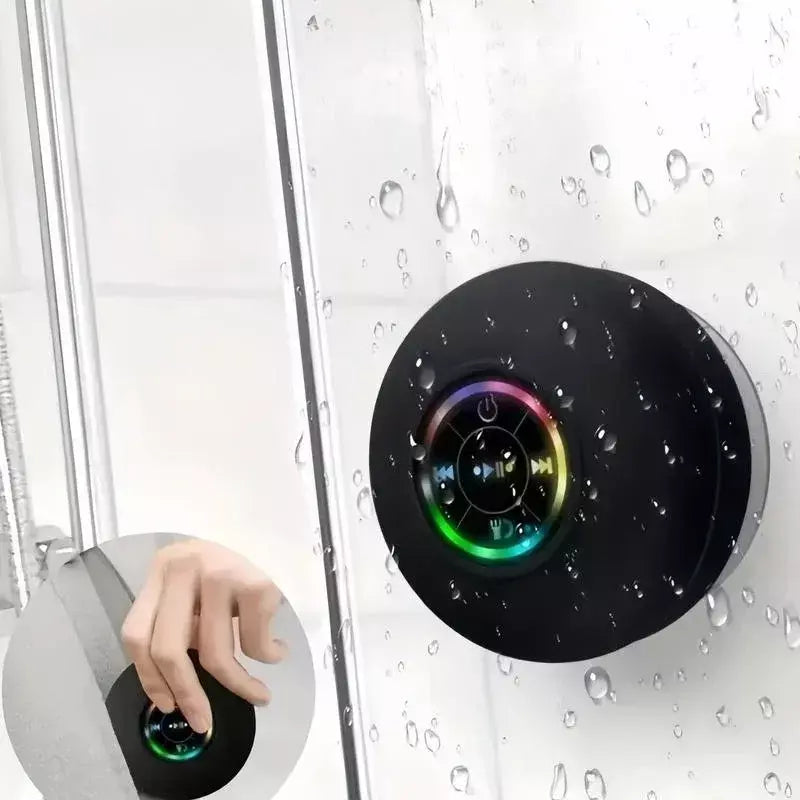 Alto-falante sem fio recarregável, bluetooth, com luz colorida, portátil, mini alto-falante para casa, acampamento ao ar livre