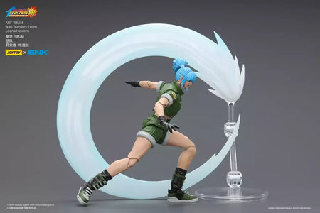 Joyotoy original rei dos lutadores 98um figura de ação kof 98um ikari guerreiros equipe herói 1/18 jogo estatueta modelo brinquedos personalizados