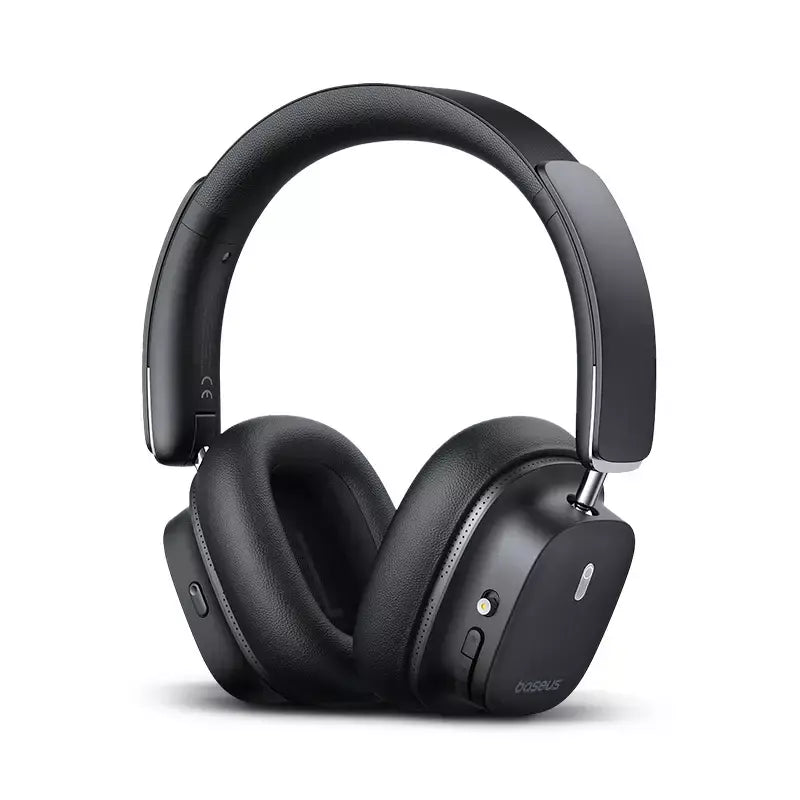 Baseus bowie 30 max fones de ouvido bluetooth 45db cancelamento de ruído hi-res ldac sobre a orelha fone de ouvido 3d áudio espacial sem fio