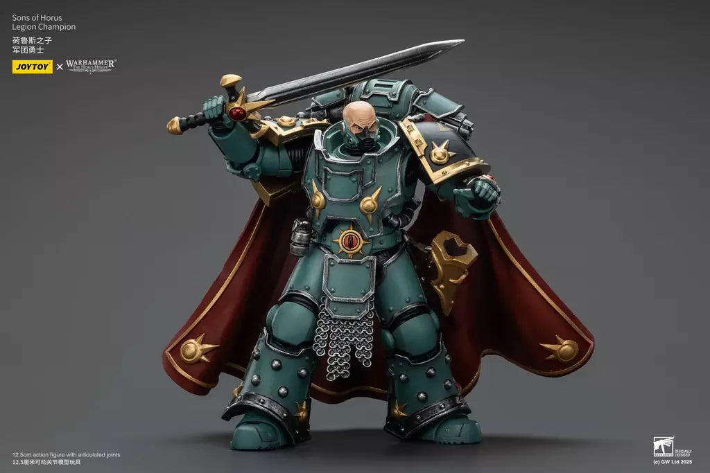 [Pré-encomenda] Figura de ação JOYTOY 1/18 The Horus Heresy Sons of Horus Legion Champion Apothecary Anime Toy