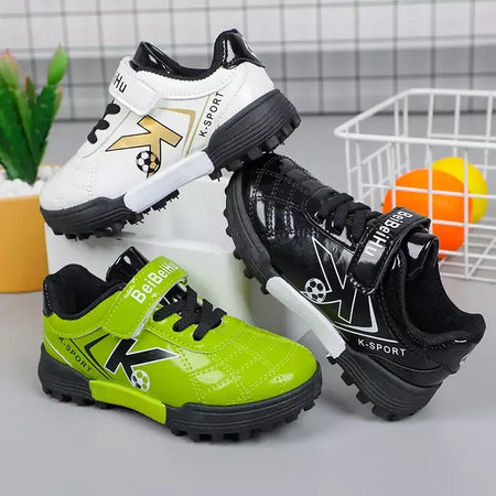 Chuteiras de futebol para crianças 2024 novas crianças chuteiras de futebol moda sapatos de futebol de solo firme