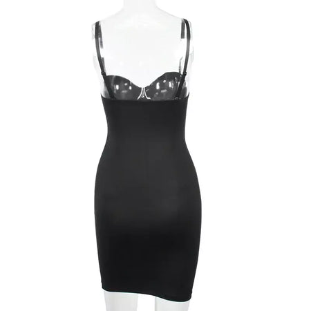 Wechery mulher roupas tubo de estiramento emagrecimento corpo shapewear controle deslizamento coxa comprimento roupa interior branco festa à noite vestidos midi