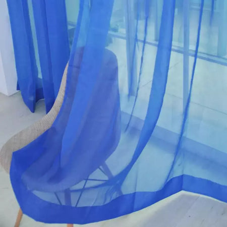 Romântico Quarto Gaze Cortina, Sala, Home Decor, Janela Sheer, Voile Cortinas, Janelas Tulle, Cortinas de porta