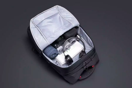 Kingsons bolsa masculina à prova d'água, mochila para laptop de 17 polegadas com carregamento usb externo, mochila antifurto para laptop, multicamadas