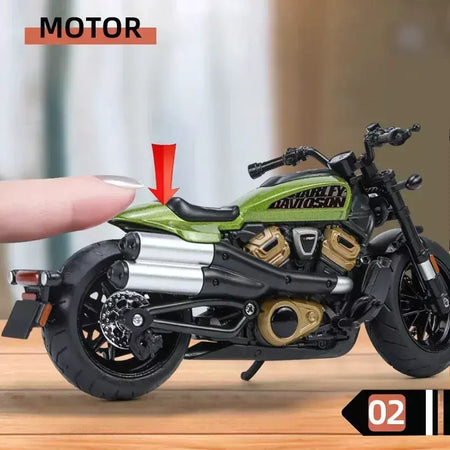 1/12 harley davidson sportster s moto liga modelo diecast corrida motocicleta brinquedo crianças presente coleção em miniatura voiture