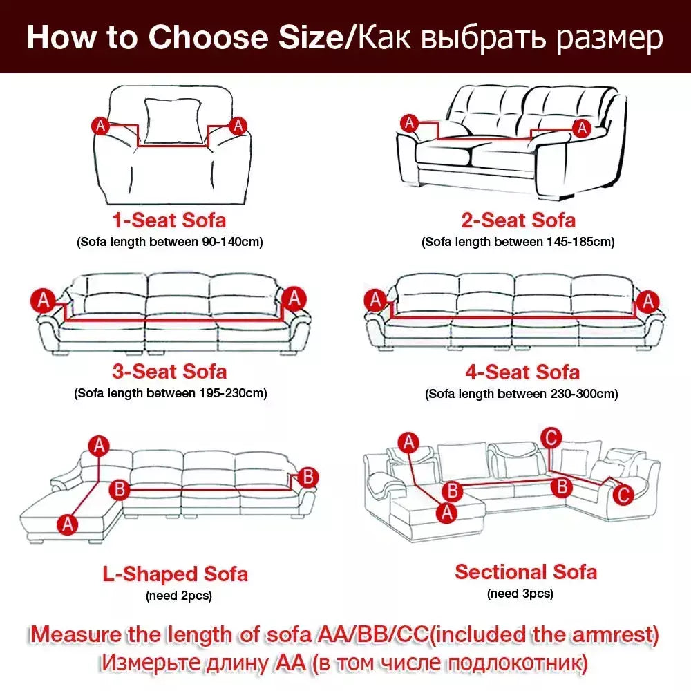 Capas de Sofá Elásticas Monocromáticas para Sala, Espessamento Slipcovers de Canto Seccional, Capa de Sofá, Forma L, Precisa comprar 2Pcs Cover