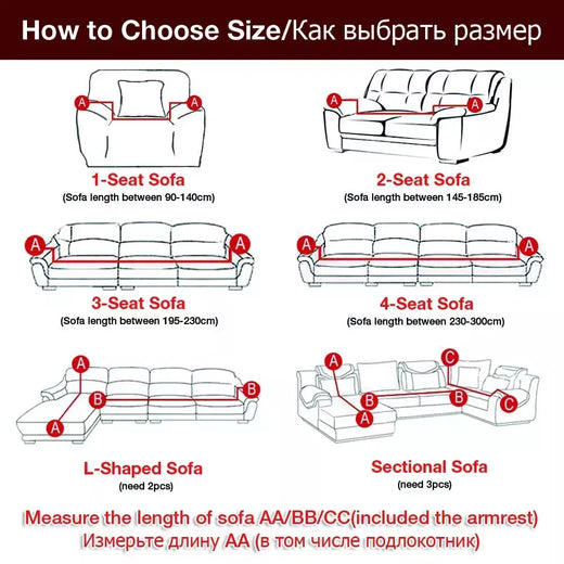 Capas de Sofá Elásticas Monocromáticas para Sala, Espessamento Slipcovers de Canto Seccional, Capa de Sofá, Forma L, Precisa comprar 2Pcs Cover