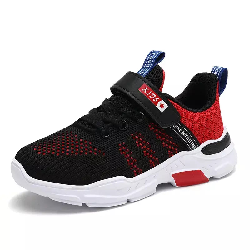 Crianças sapatos antiderrapantes respirável malha sapatos da criança conforto tênis de corrida marca meninas meninos sapatos casuais crianças moda tênis