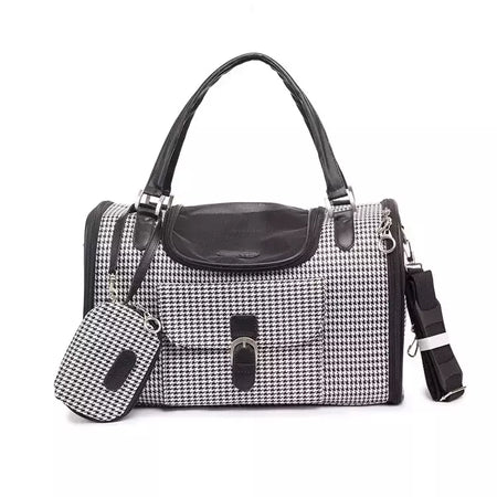 Portátil ao ar livre pet gato cão portador saco com bolsa de couro viagem pequeno cão chihuahua teddy saco de transporte bolsa