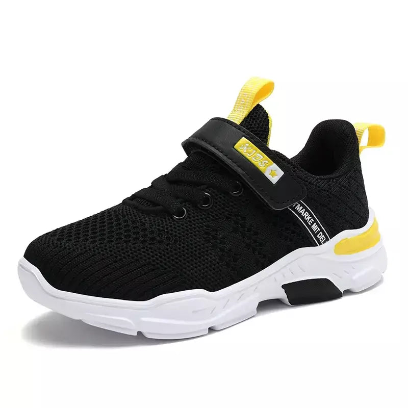 Crianças sapatos antiderrapantes respirável malha sapatos da criança conforto tênis de corrida marca meninas meninos sapatos casuais crianças moda tênis