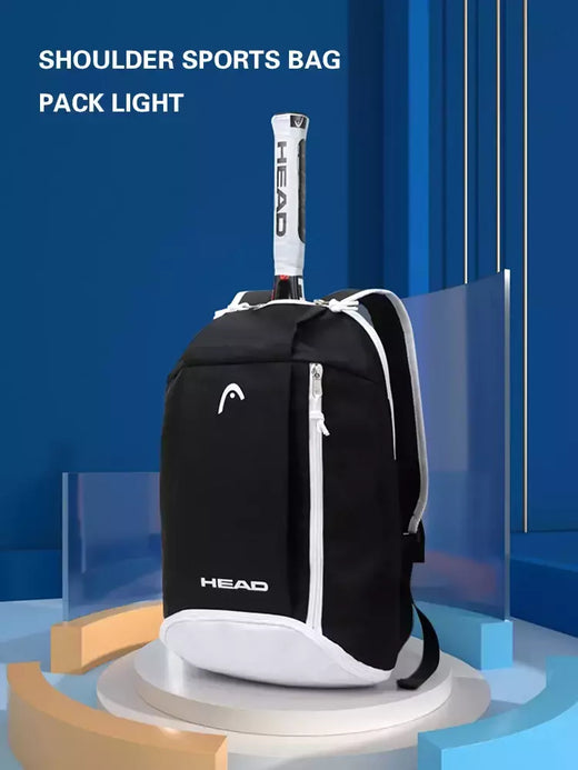 Sacos De Raquete De Tênis De Cabeça, Mochila de grande capacidade, Badminton Sports Shoulder Bags, Sacos de sapato individuais