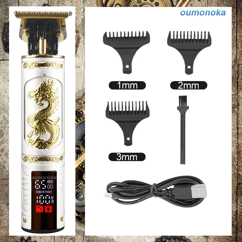 2024 barbeador elétrico profissional para homens navalha para homens cortador de barba aparador barbeiro máquina de barbear t9 máquina de cortar cabelo dropshipping