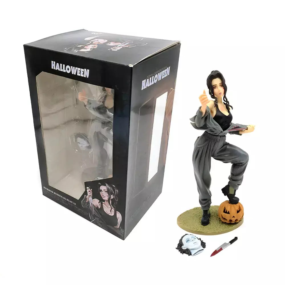 Horror Michael Myers Freddy Krueger Jason Voorhees Chucky Pennywise PVC Figura Estátua Decoração Modelo Brinquedo