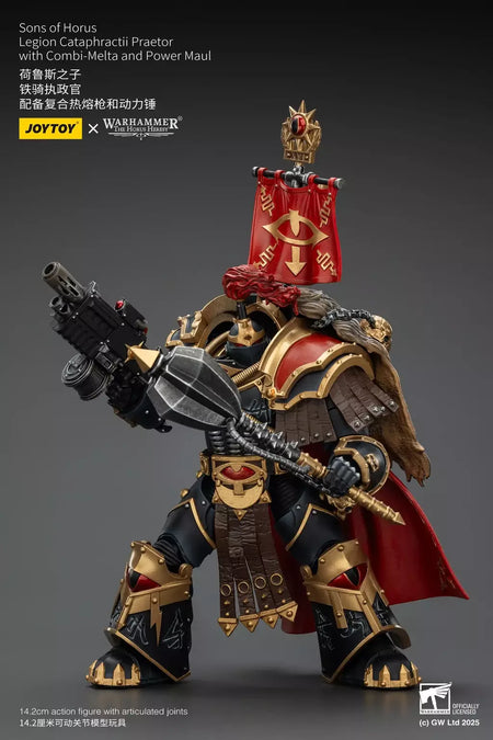 [Pré-encomenda] Figura de ação JOYTOY 1/18 The Horus Heresy Sons of Horus Legion Champion Apothecary Anime Toy