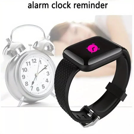 Relógio masculino eletrônico pulseira de fitness smartwatch relógio inteligente y68 d20 monitor sono presente para ios android smartphones despertador