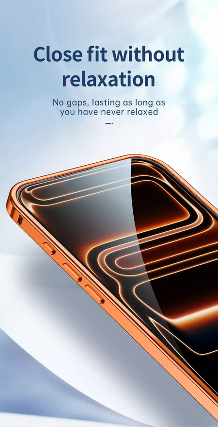 Aviação liga de alumínio quadro pára-choques caso do telefone para iphone 17 16 15 14 13 12 promax lente metal dissipação calor capa à prova de choque