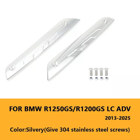 Kit de suporte de tira pára-brisas r 1200 1250 gs aventura 2013-2025 motocicleta pára-brisa guarnição de alumínio para bmw r1200gs r1250gs adv