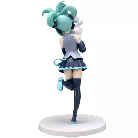 20cm anime hatsune miku x cinnamoroll figura anime periférico modelos colecionáveis decorações decorativas crianças presente kawaii