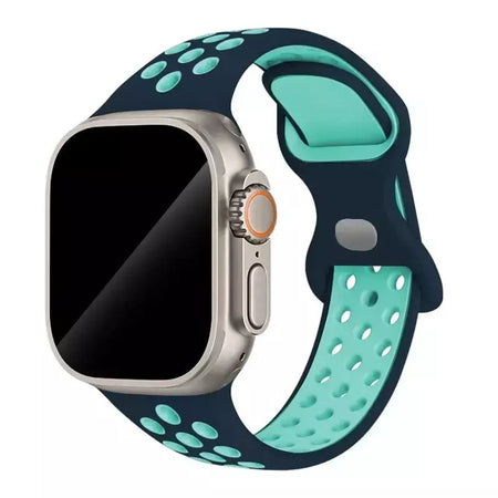 Correia Desportiva Respirável para Apple Watch, Band, Correa, iWatch Series 8, SE, 7, 6, 5, 9 Ultra, 44mm, 49mm, 45mm, 40mm, 41 milímetros, 38 milímetros, 42 milímetros