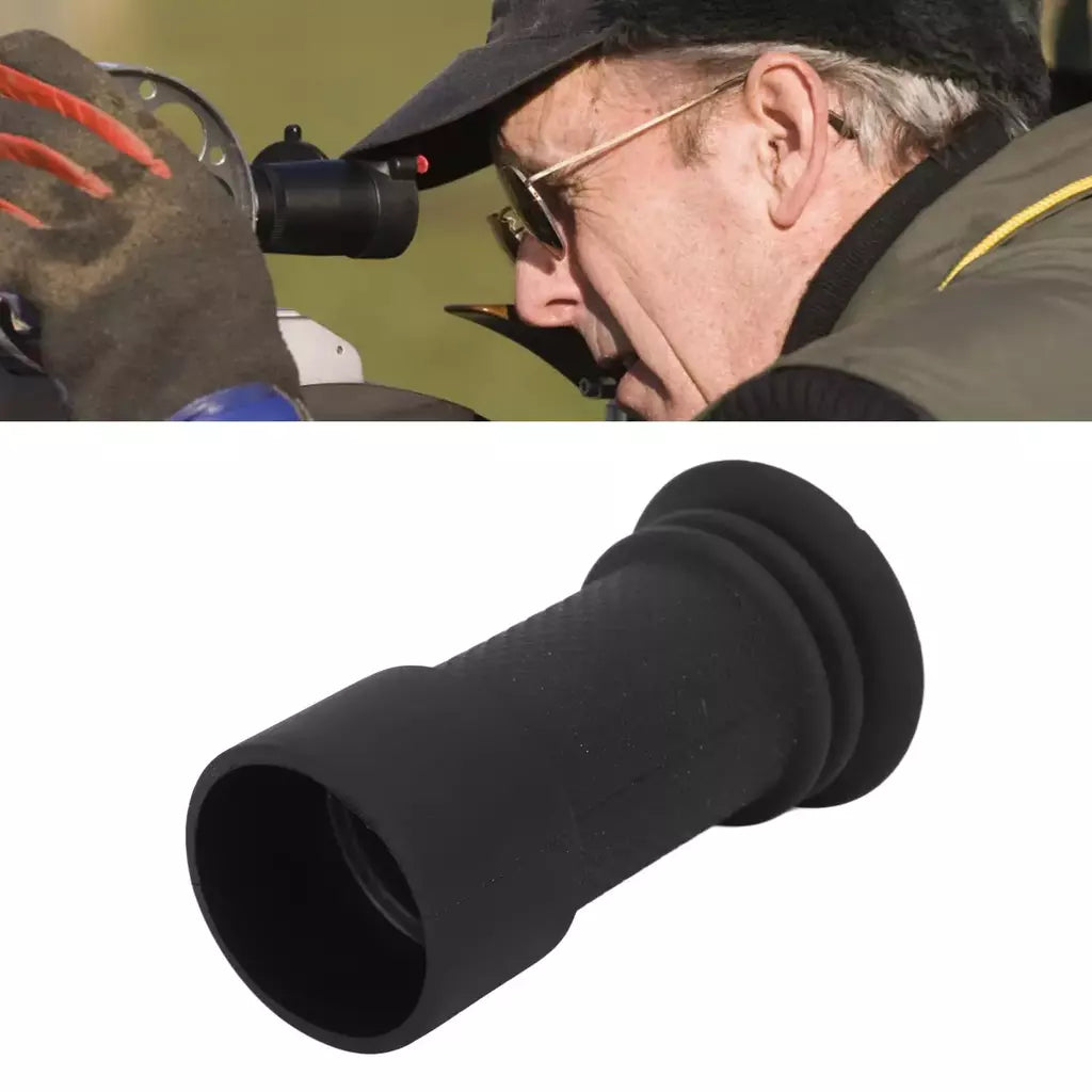 Capa de borracha para ocular, telescópio anti-impacto, viseira para 40mm, escopo óptico, novo