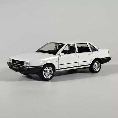 1:32 volkswagen santana liga de metal modelo fundido carro som & luz puxar para trás alta simulação carro de brinquedo das crianças presentes aniversário