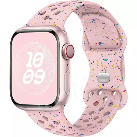 Correia Desportiva Respirável para Apple Watch, Band, Correa, iWatch Series 8, SE, 7, 6, 5, 9 Ultra, 44mm, 49mm, 45mm, 40mm, 41 milímetros, 38 milímetros, 42 milímetros