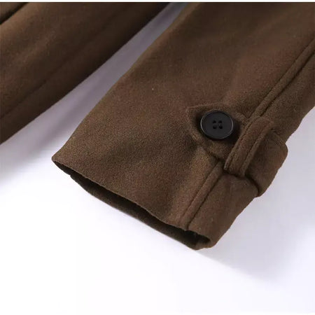 Trench coat maxi oversized feminino com lapela entalhada com cinto duplo breasted vintage streetwear 2025 tendência casual casacos diários