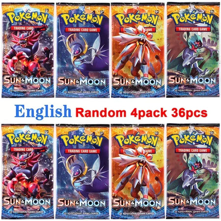 Novo 36/40 pçs caixa pokemon cartão escarlate & violeta evoluções prismáticas inglês impulsionador batalha carte negociação cartões de coleção presentes