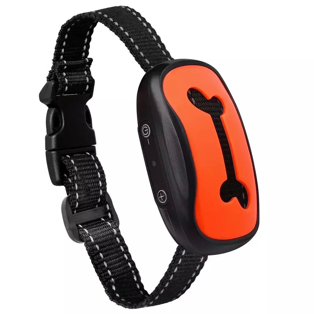 Cão de estimação anti latido dispositivo usb recarregável cães coleira treinamento ultra-sônico parar latido vibração anti latido coleira