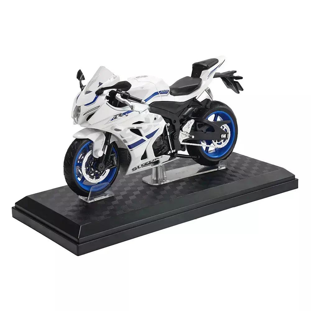 Cca 1:12 suzuki GSX-R1000 liga motocross licenciado modelo de motocicleta brinquedo carro coleção presente produção estática fundição