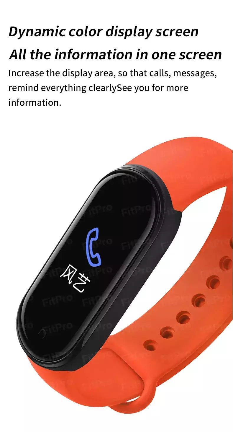 Relógio inteligente digital para homens e mulheres, bluetooth, rastreador de fitness, esporte, freqüência cardíaca, pressão arterial, android, ios, novo