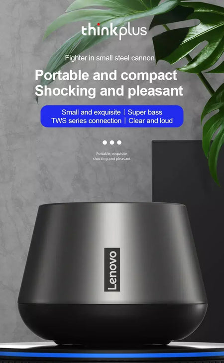 Escolha lenovo k3 pro reprodutor de áudio alto-falante 5.0 portátil bluetooth alto-falante estéreo surround sem fio bluetooth alto-falantes