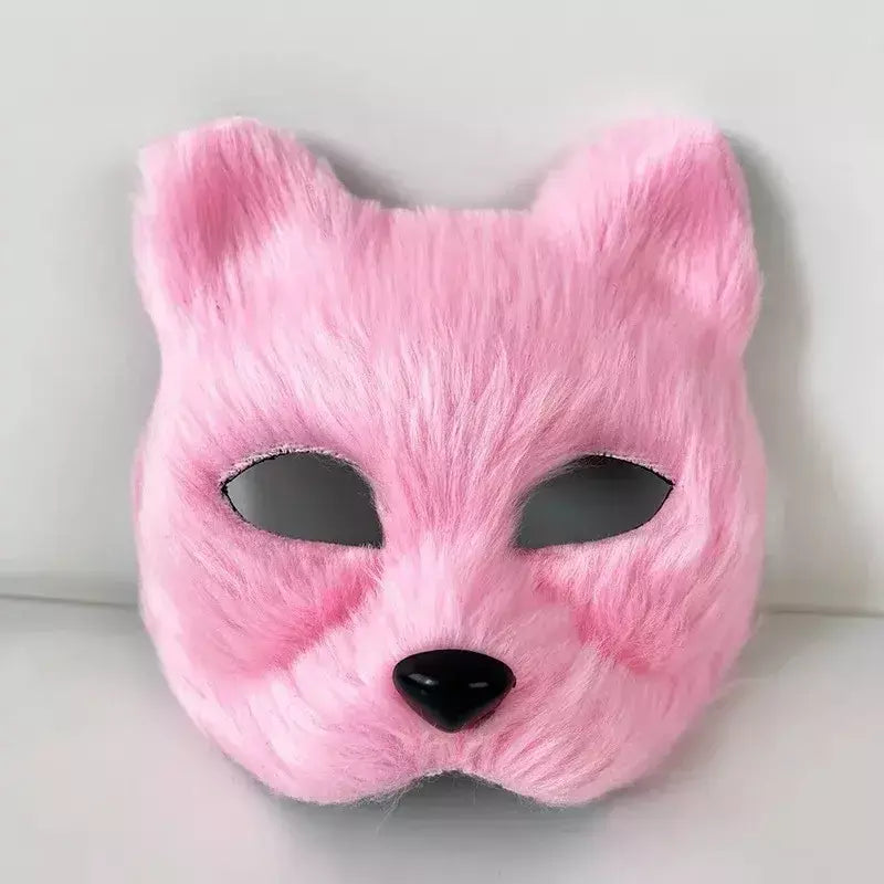 Máscara animal tigre leão traje palco desempenho adereços cosplay acessórios de fantasia de halloween adicionar mistério