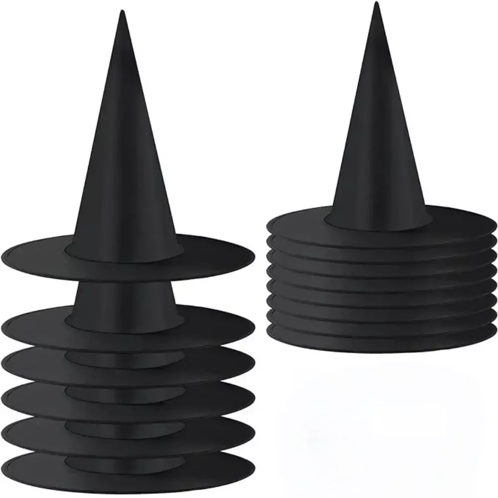 1 pçs chapéu de feiticeiro preto para crianças adultas halloween brincadeira horror festa masquerade ao ar livre bar escola decoração para casa adereços