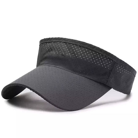 Verão Respirável Air Sun Chapéus Homens Mulheres Viseira Ajustável Proteção UV Top Vazio Solid Sports Tennis Running Sunscreen Cap Hat