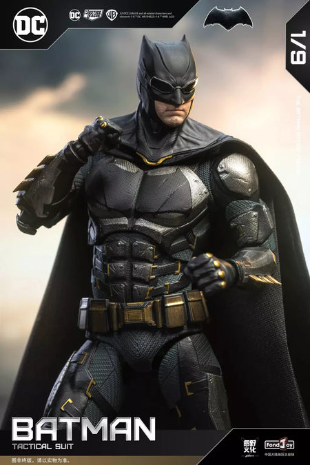 Novo original fondjoy bruce wayne batman figura tático batuit batman liga da justiça figuras detetive quadrinhos 1/9 pvc brinquedo do miúdo