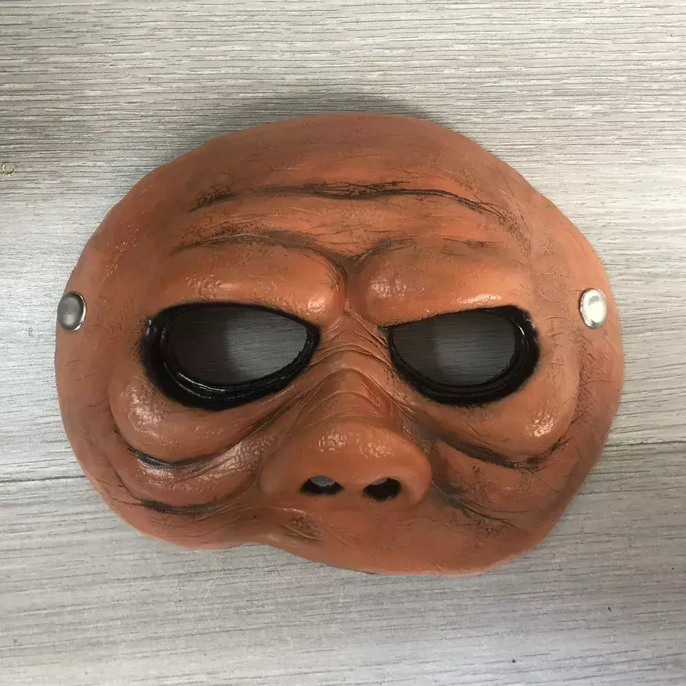 Eye of the Beholder Médico Máscara, Porco Rosto, PU Máscaras de Espuma, Masquerade, Festa de Halloween Costume Props, Engraçado Twilight Zone, Cosplay