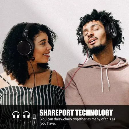 Oneodio com fio profissional estúdio pro 50 dj fones de ouvido com microfone sobre a orelha monitor alta fidelidade música fone para telefone pc