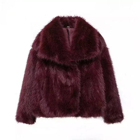 TRAF-Jaqueta feminina de tecido de lantejoulas de metal, casaco solto, gola alta, manga comprida, outerwear feminino chique, outono, inverno, 2023