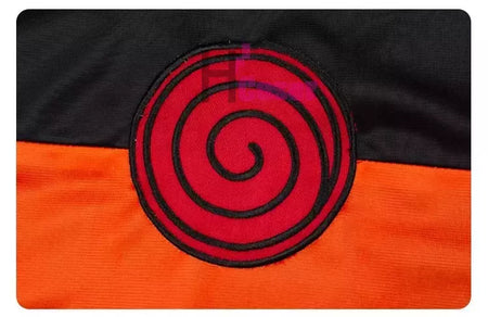 Anime uzumaki cosplay traje ninja adulto versão capa calças superiores saco de perna unisex jaqueta manto dia das bruxas natal presente de ano novo